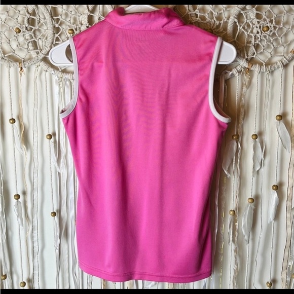 Izod  pink and white tank xs - Picture 3 of 6